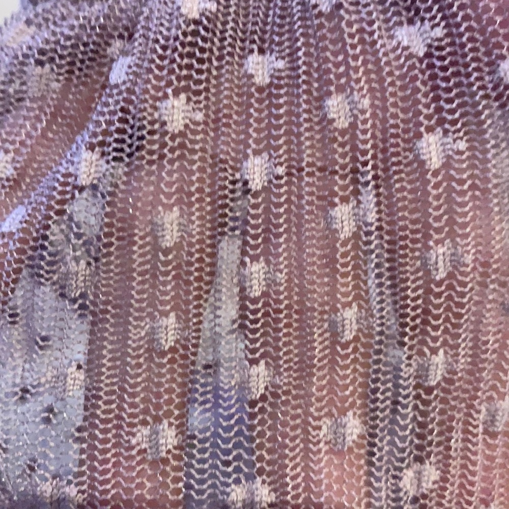 Sheer Long Sleeves Off The Shoulders Blouse - Picture 5 of 5